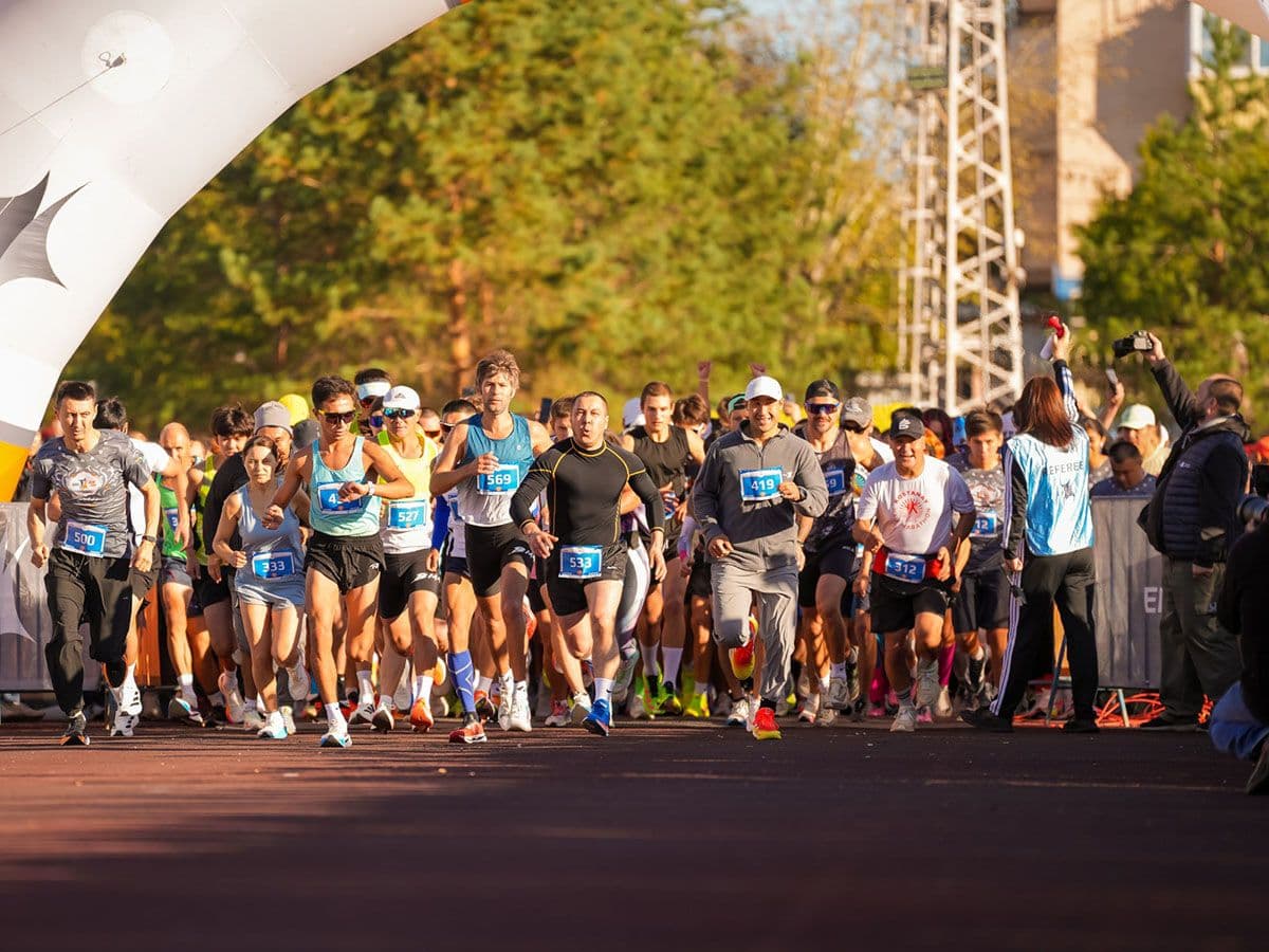 Фестиваль бега «ERG Run Fest» в Рудном собрал 2,5 млн тенге на развитие спорта