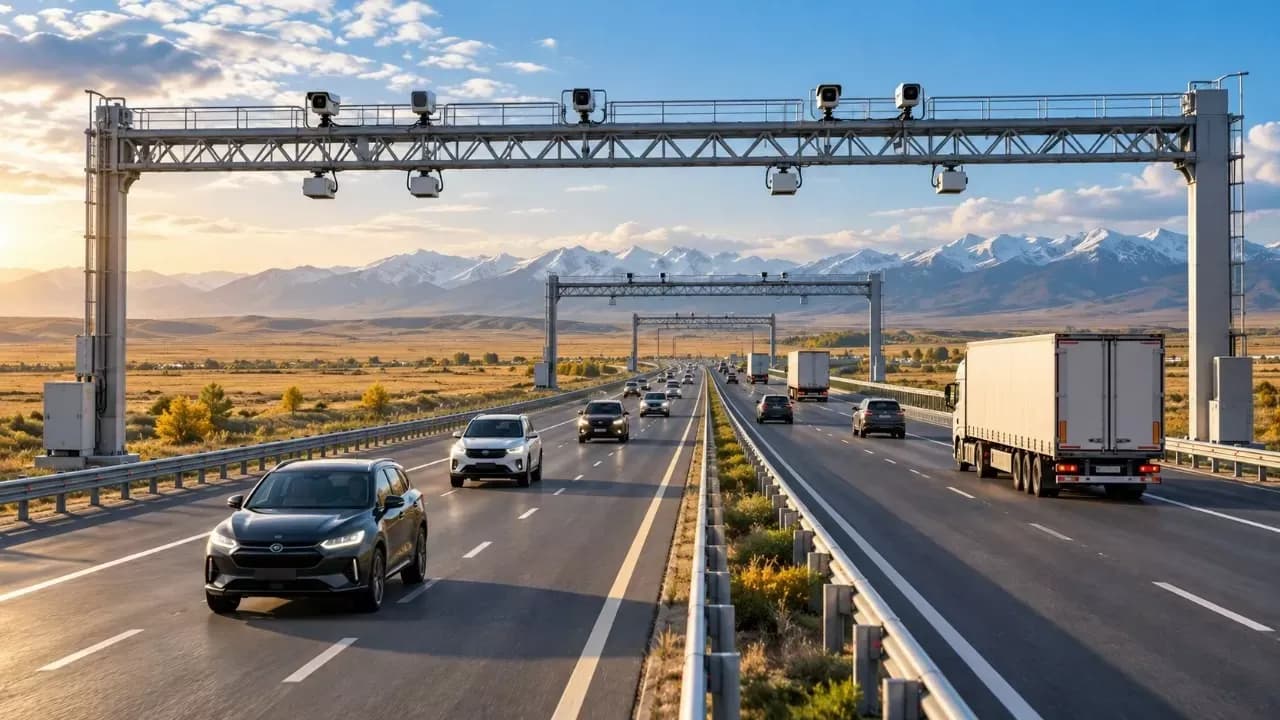 Среднюю скорость начнут фиксировать еще на четырех трассах в Казахстане