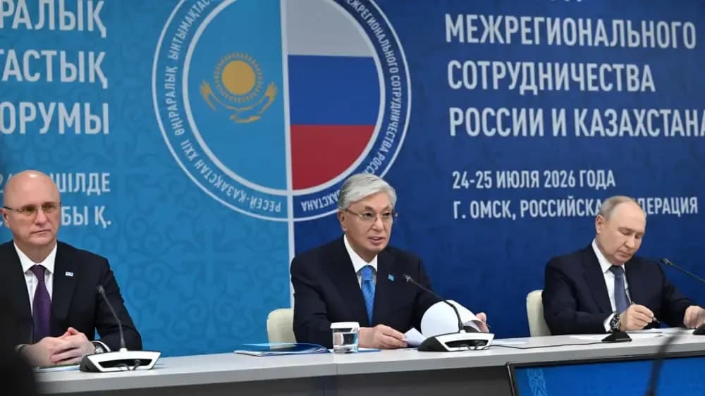  Токаев предложил открыть новые авиарейсы между Астаной и городами России 