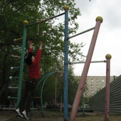 Площадка детская, подзаборная