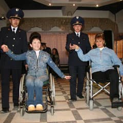 На подиум вышли инвалиды