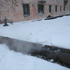 Замерзает магистраль по Гагарина