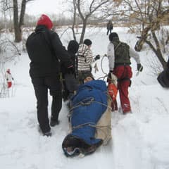 Путешествие на лыжах и с рюкзаком