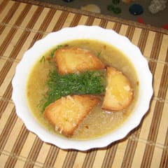 Луковый суп по-французски