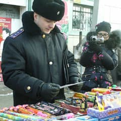 Фейерверки без лицензии