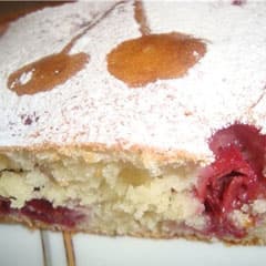 Вишневый творожник