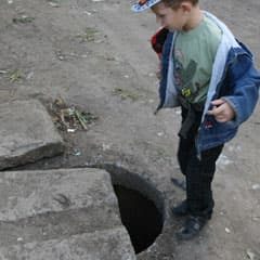 В нескольких метрах от детсада