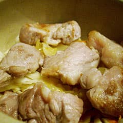 С мясом и сливами