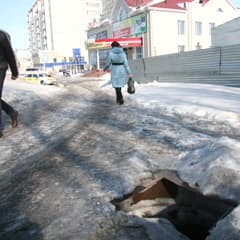 Ливневка возле ТД «Найман»