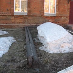Рядом с отделением педиатрии