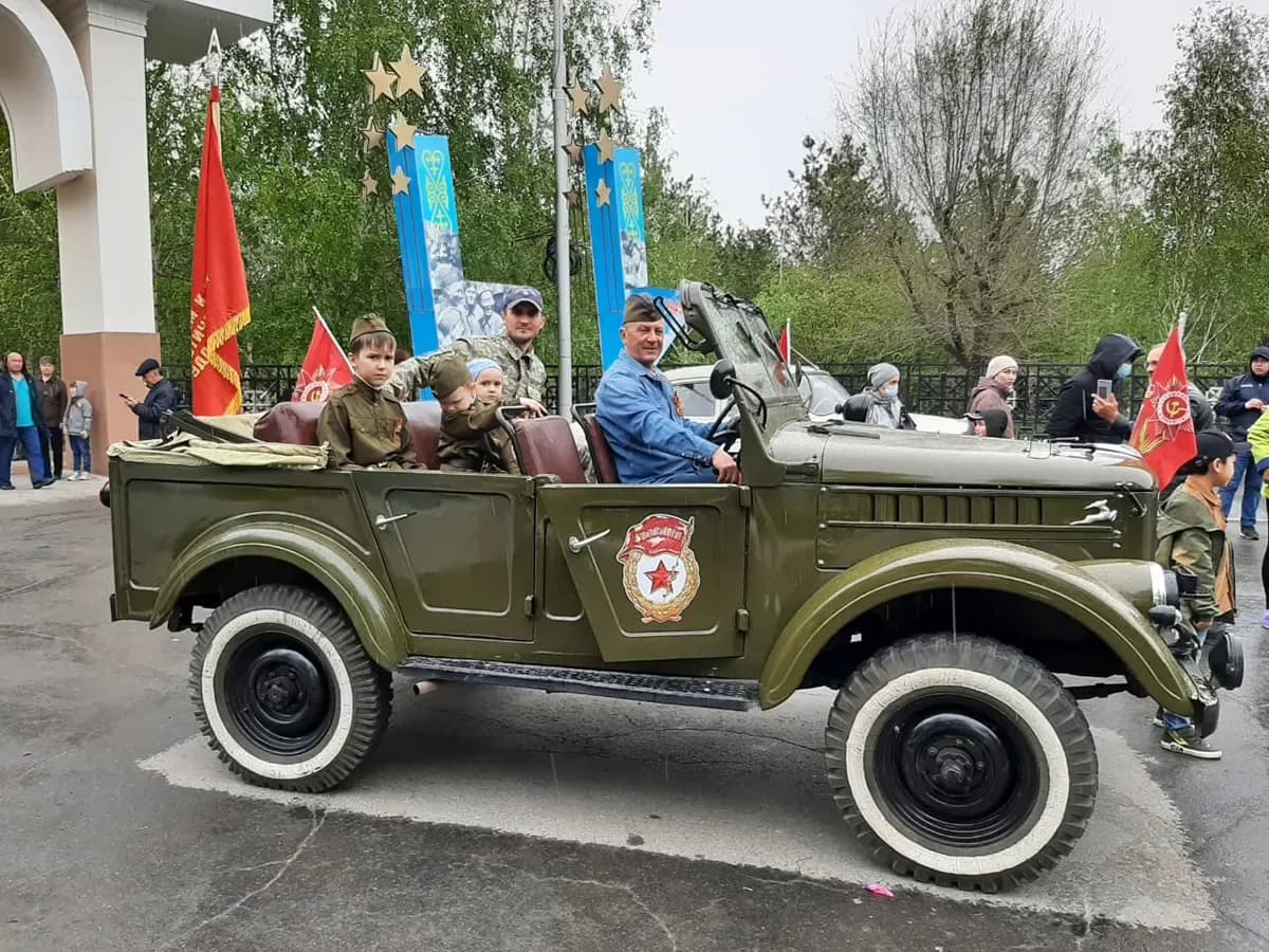 Машина с 62-летней историей - Костанаец дал автомобилю ГАЗ-69 «А» вторую жизнь и дарит людям эмоции
