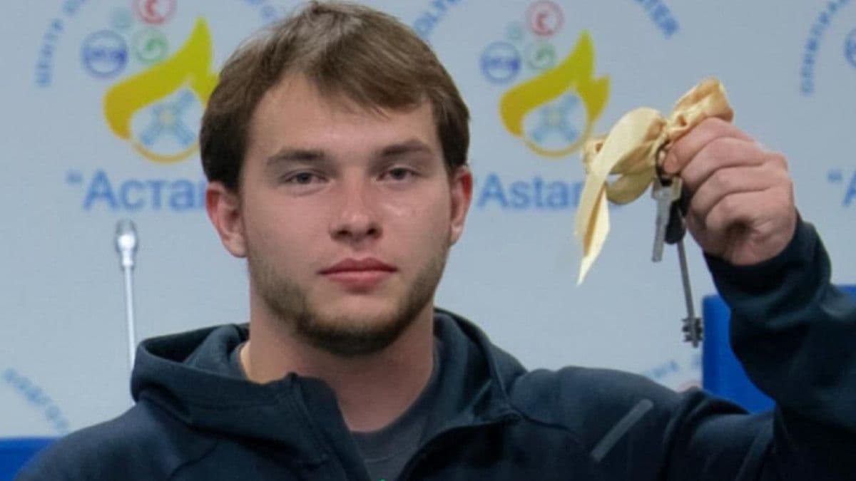 Трехкомнатную квартиру подарили тяжелоатлету из Костаная Алексею Чуркину