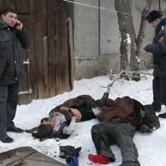 Бомжи горят