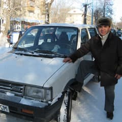 Сквозь снег казахстанских прерий
