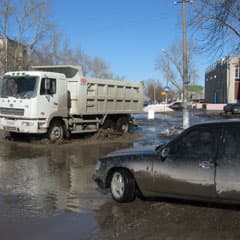 В грязи по самый бампер...