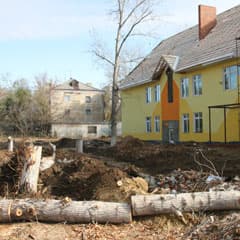 Песочницы вместо деревьев