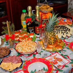 Новогодняя трапеза под знаком Быка