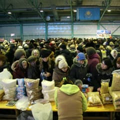 Пейзаж при осмотре с девятого этажа