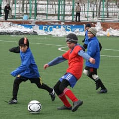На поле вышли десятилетние