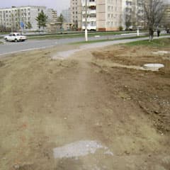 Перекопанная улица Чкалова