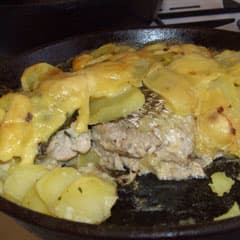 Рыба с чесноком