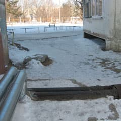 Место, где проходят люди