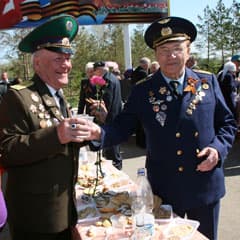 Контрасты Дня Победы