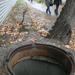 По дороге от колледжа к остановке
