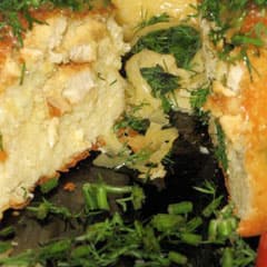 Кекс с курицей