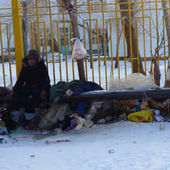 Вновь «поработали» бомжи