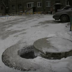 Колодец возле школы
