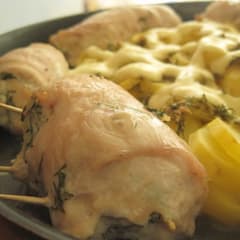 С фетой, брынзой, грибами...