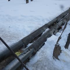 Три участка без изоляции