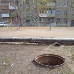 Колодец на детской площадке