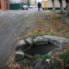 По дороге к нижней оптовке