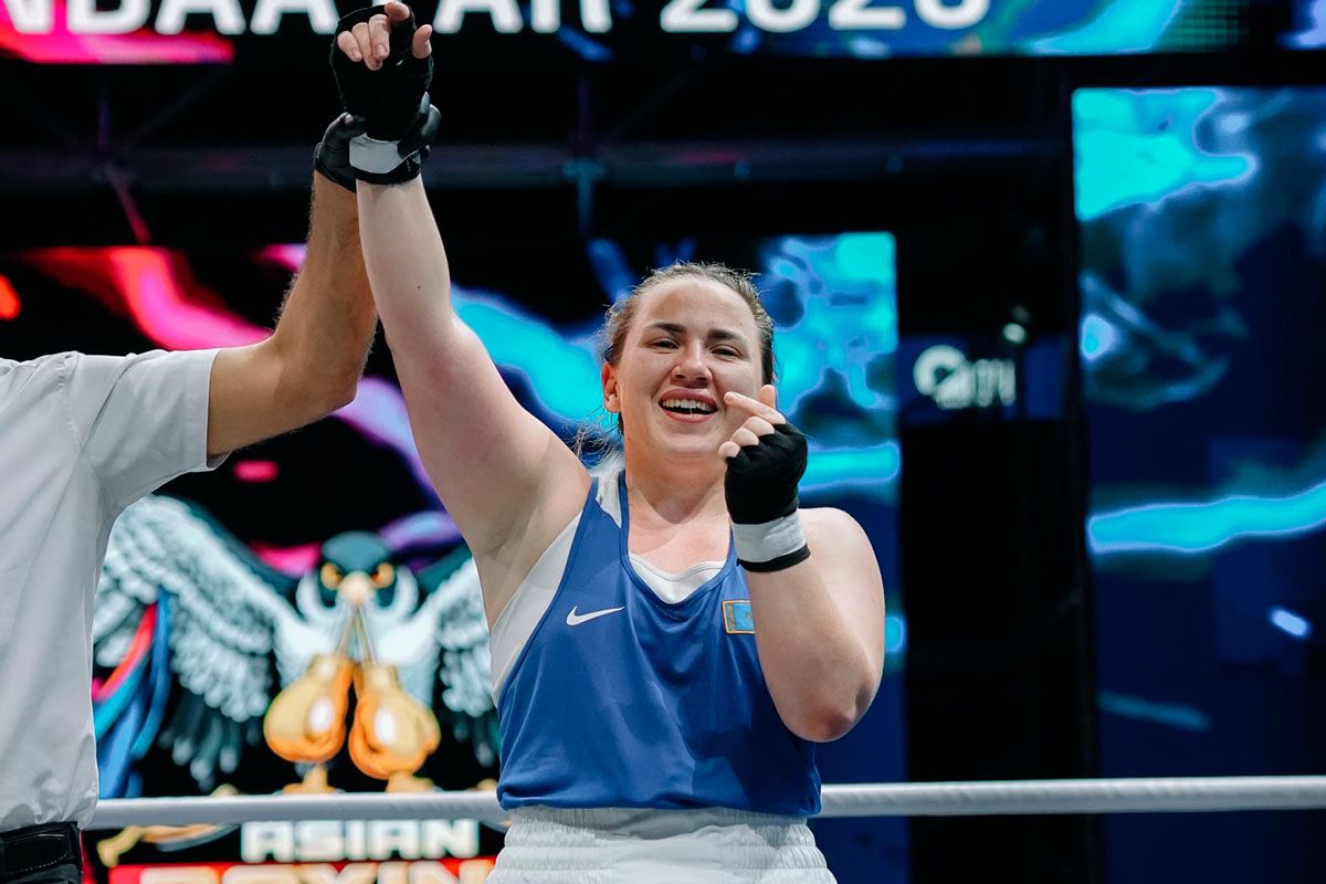 Костанайская спортсменка завоевала первое «золото» для Казахстана на чемпионате Азии по боксу